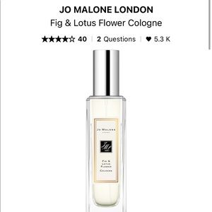 Jo Malone Fig + Lotus Flower Cologne